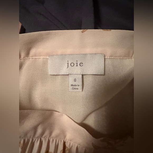 Joie pleated peach pattern skirt size 0 - Picture 9 of 9